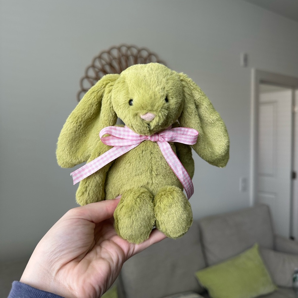 Jellycat Bashful Moss Bunny